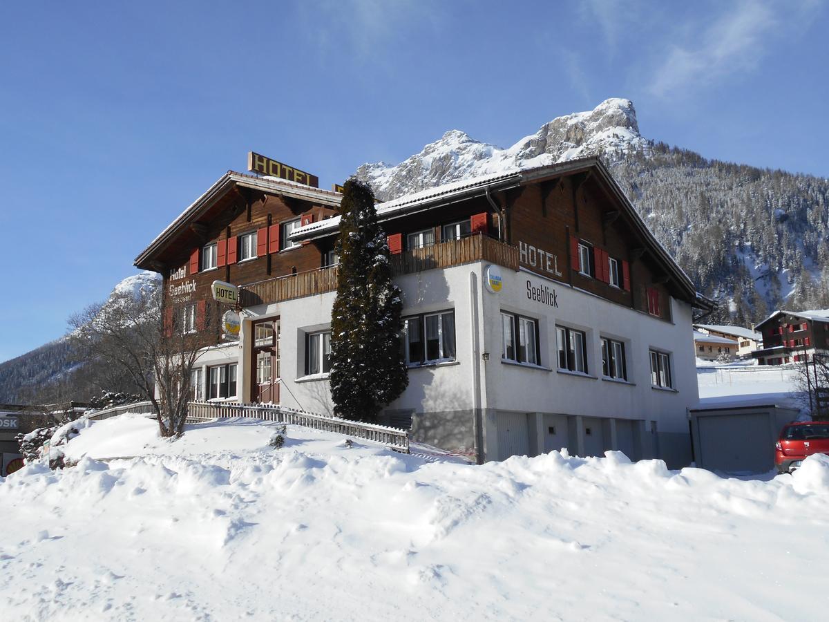 Hotel Seeblick Sufers Bagian luar foto