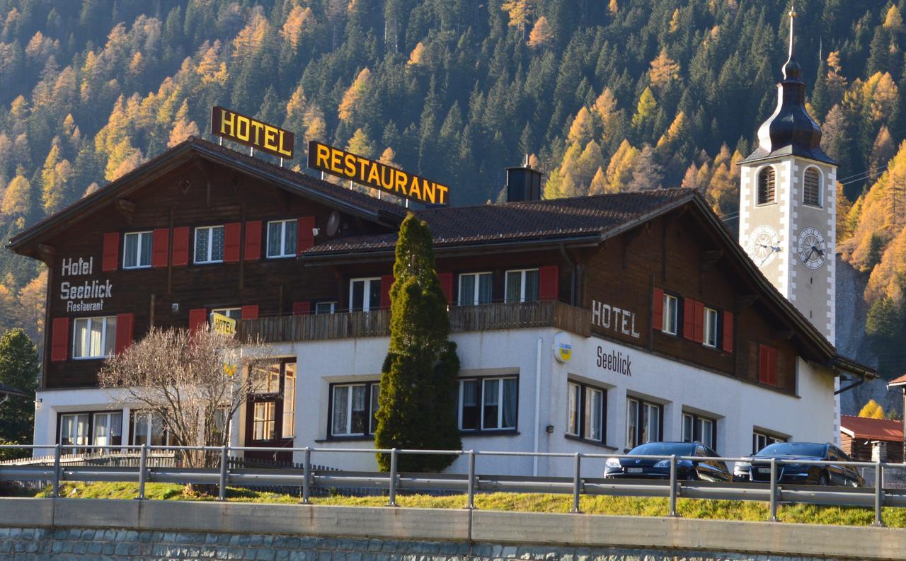 Hotel Seeblick Sufers Bagian luar foto